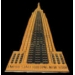 EMPIRE STATE BUILDING PIN NEW YORK CITY LANDMARK PIN HAT PIN LAPEL PIN